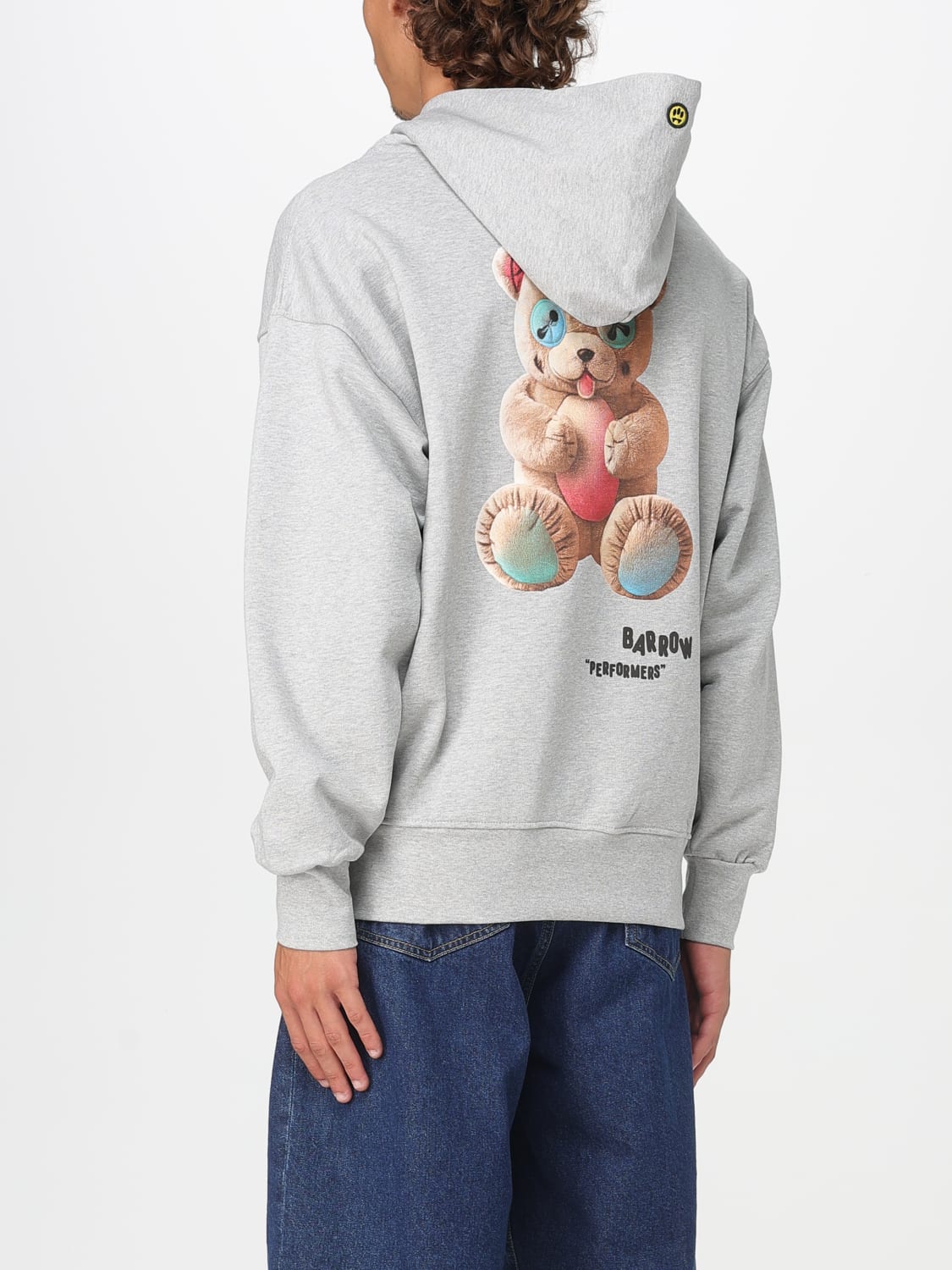 BARROW 卫衣: 卫衣 男士 Barrow, 灰色 - Img 2
