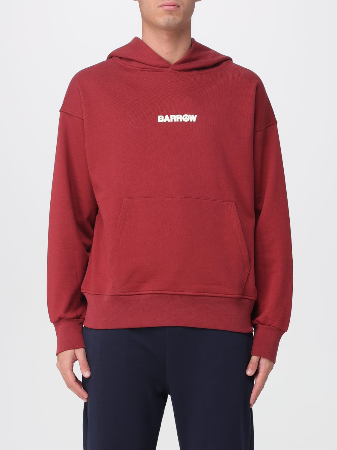BARROW SWEATSHIRT: Sweatshirt men Barrow, Burgundy - Img 1