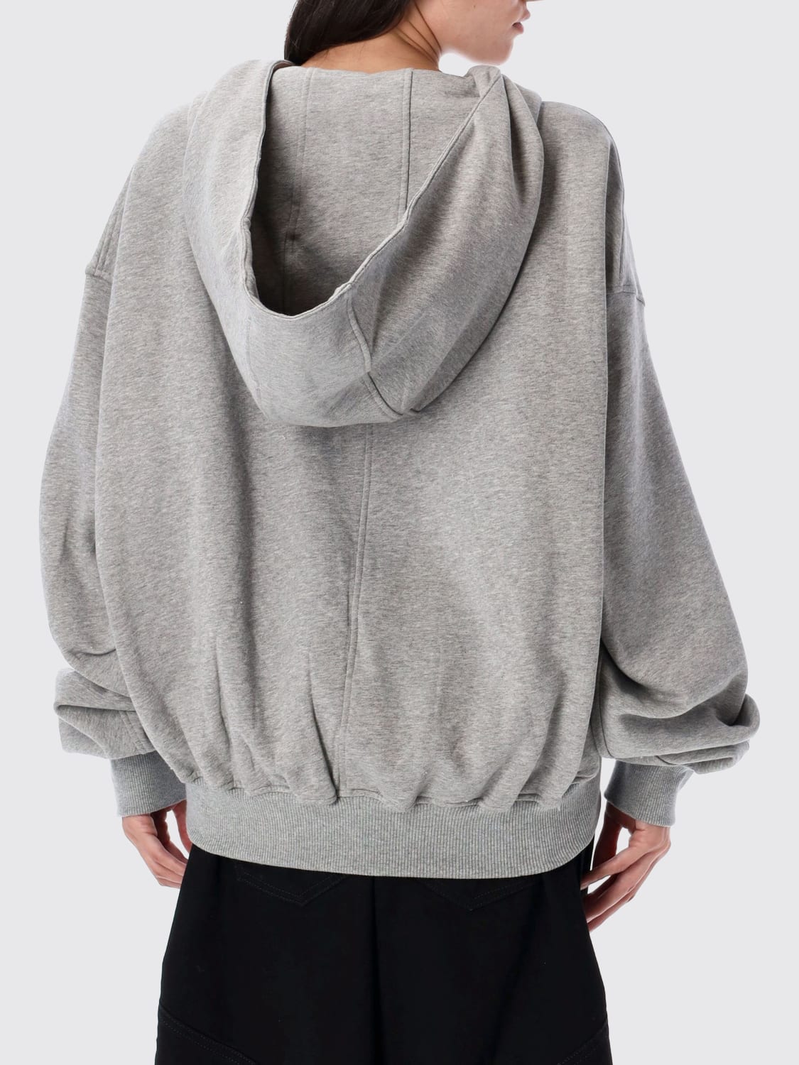 THE ATTICO SWEATSHIRT: Sweatshirt woman The Attico, Grey - Img 2