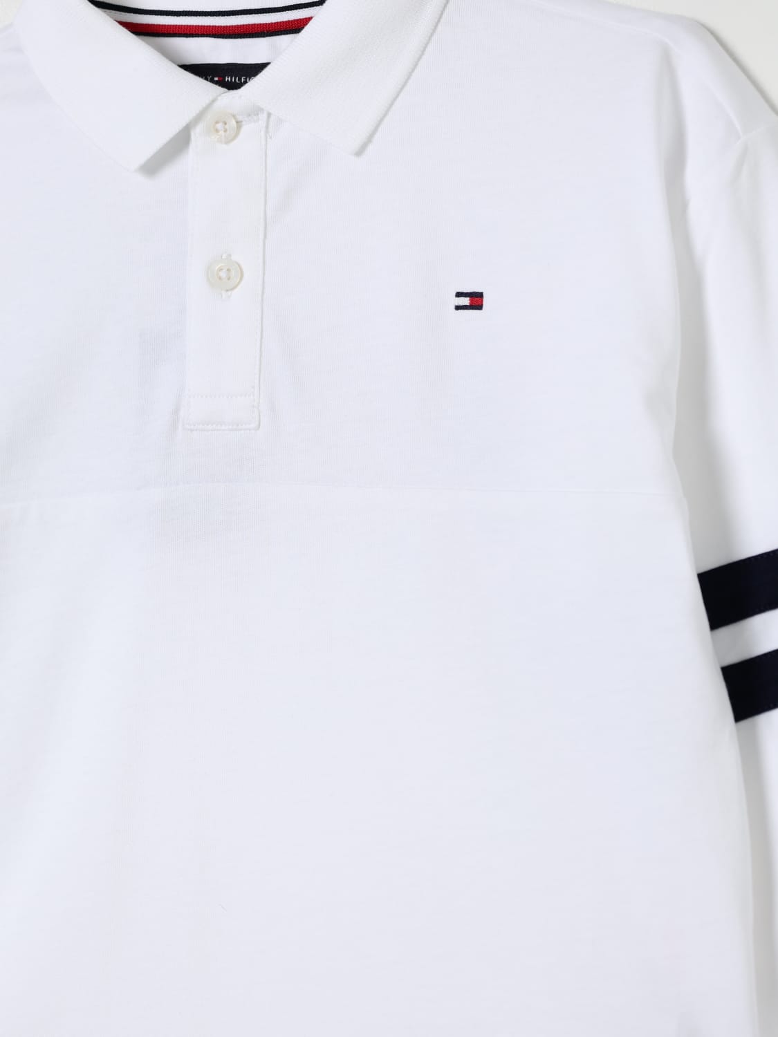 TOMMY HILFIGER POLO: Polo kinder Tommy Hilfiger, Weiß - Img 3