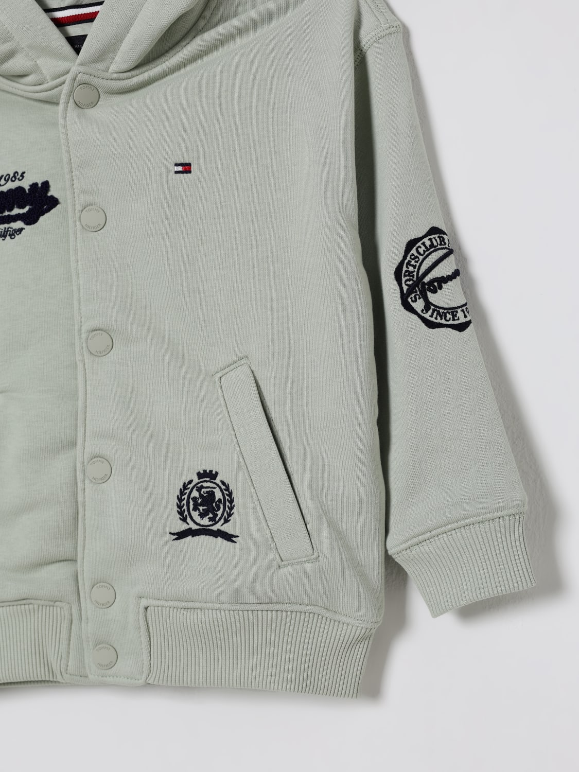 TOMMY HILFIGER JACKE: Pullover kinder Tommy Hilfiger, Grün - Img 3