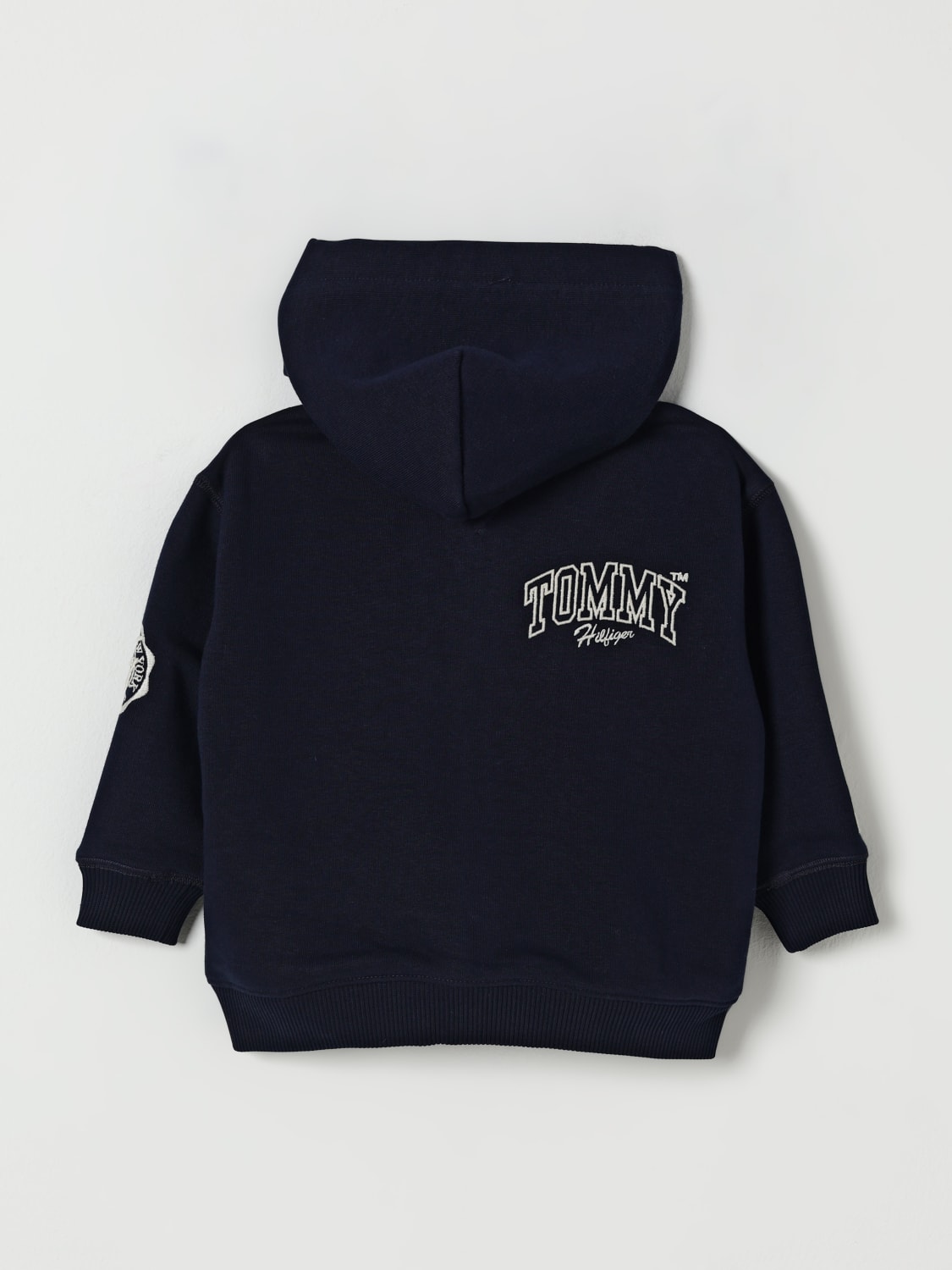 TOMMY HILFIGER JACKE: Pullover kinder Tommy Hilfiger, Navy - Img 2