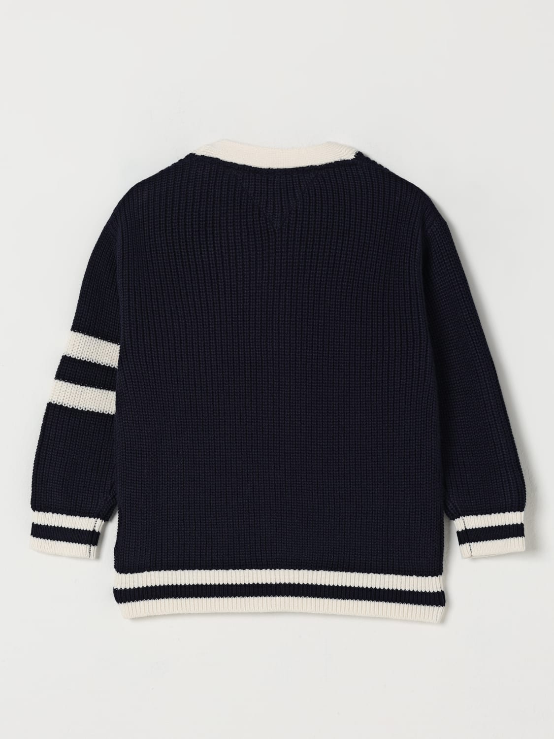 TOMMY HILFIGER PULLOVER: Pullover kinder Tommy Hilfiger, Navy - Img 2