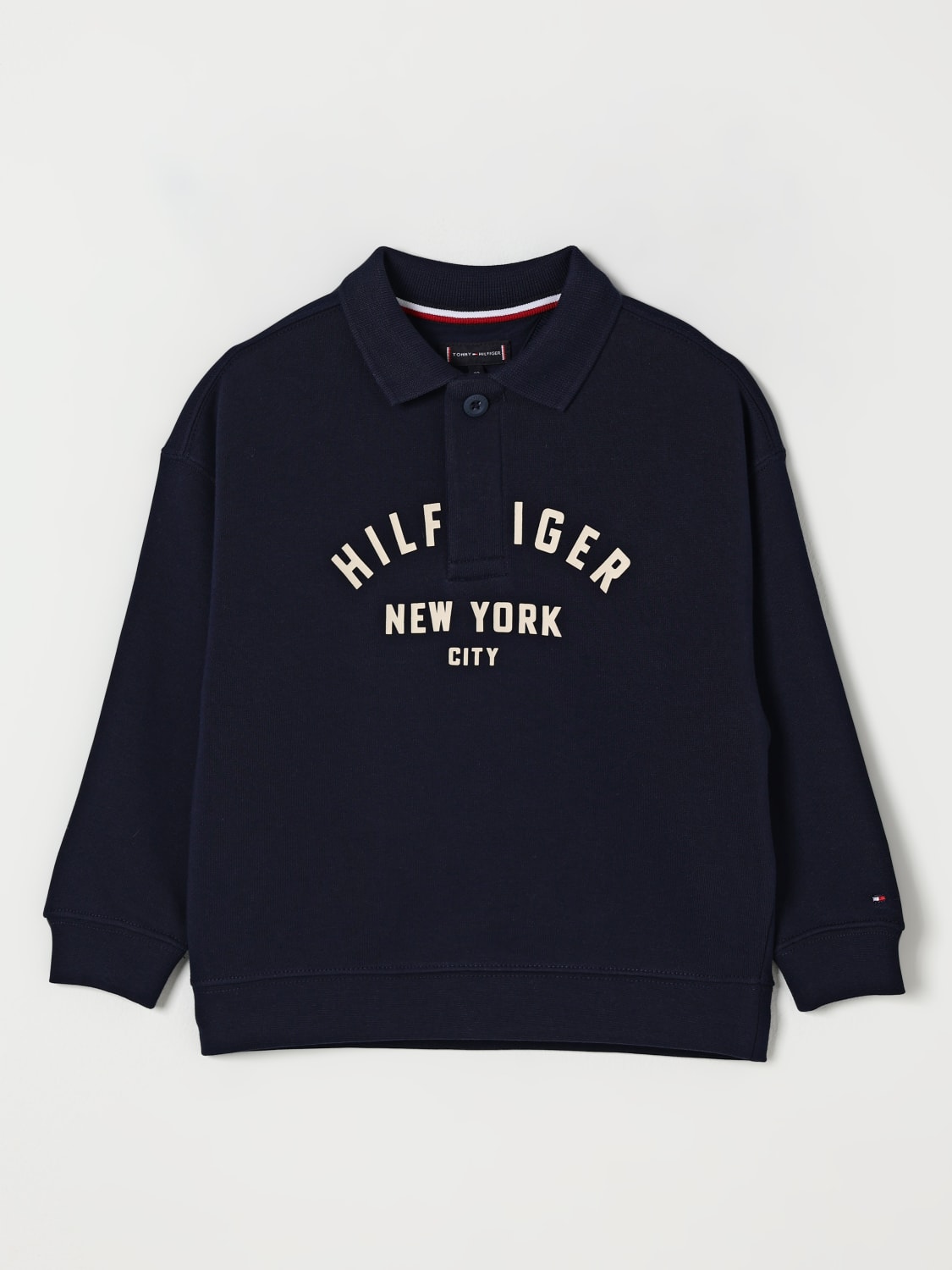 TOMMY HILFIGER POLO: Pullover kinder Tommy Hilfiger, Navy - Img 1