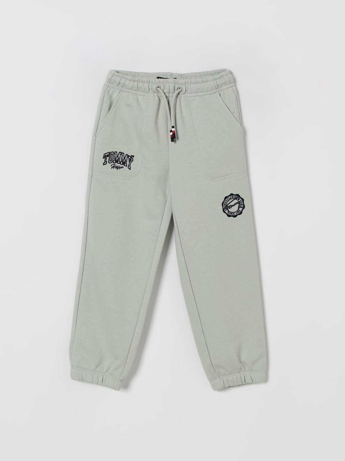 TOMMY HILFIGER PANTALONES: Pantalón niños Tommy Hilfiger, Verde - Img 1