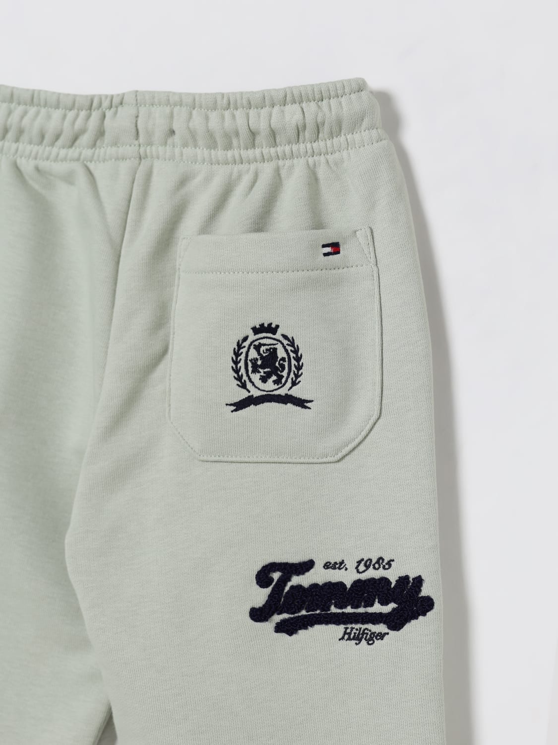 TOMMY HILFIGER PANTALONES: Pantalón niños Tommy Hilfiger, Verde - Img 3