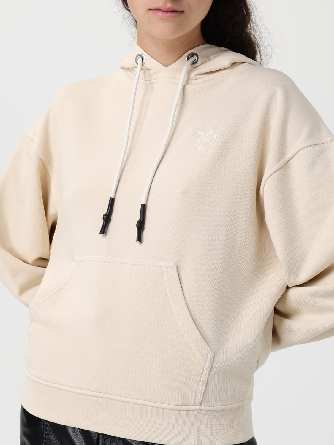 PINKO SUDADERA: Sudadera mujer Pinko, Blanco - Img 3