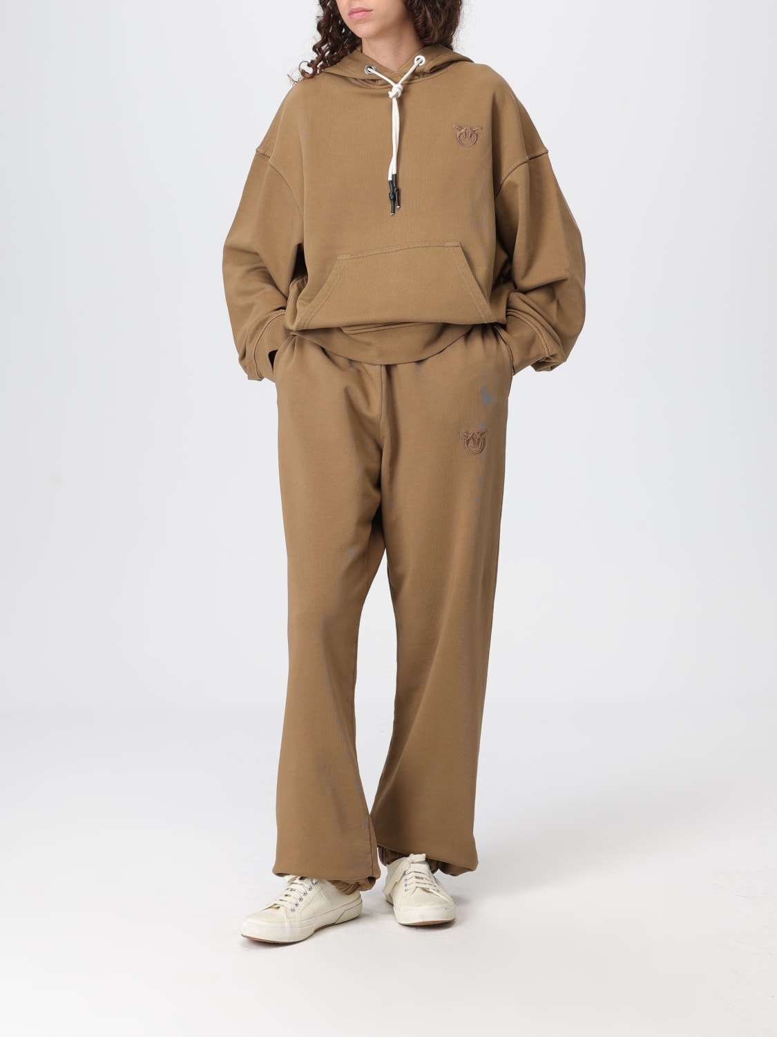 PINKO SUDADERA: Sudadera mujer Pinko, Marrón - Img 2