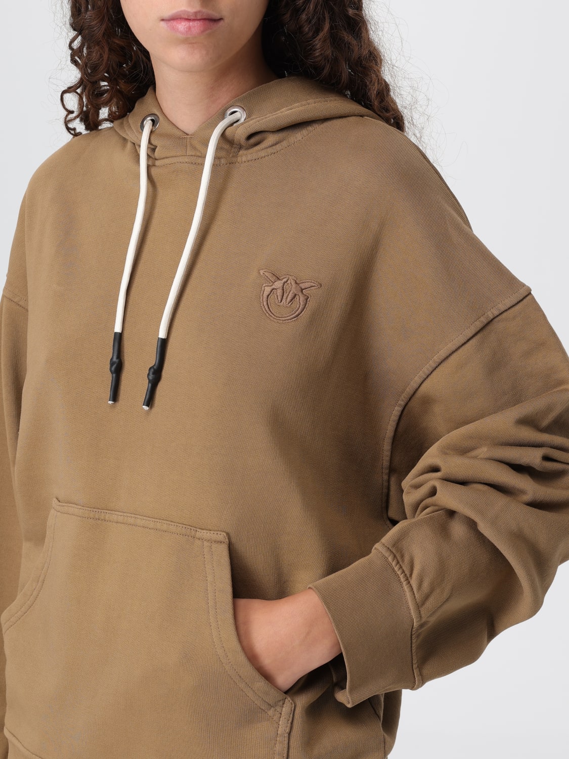 PINKO SUDADERA: Sudadera mujer Pinko, Marrón - Img 4
