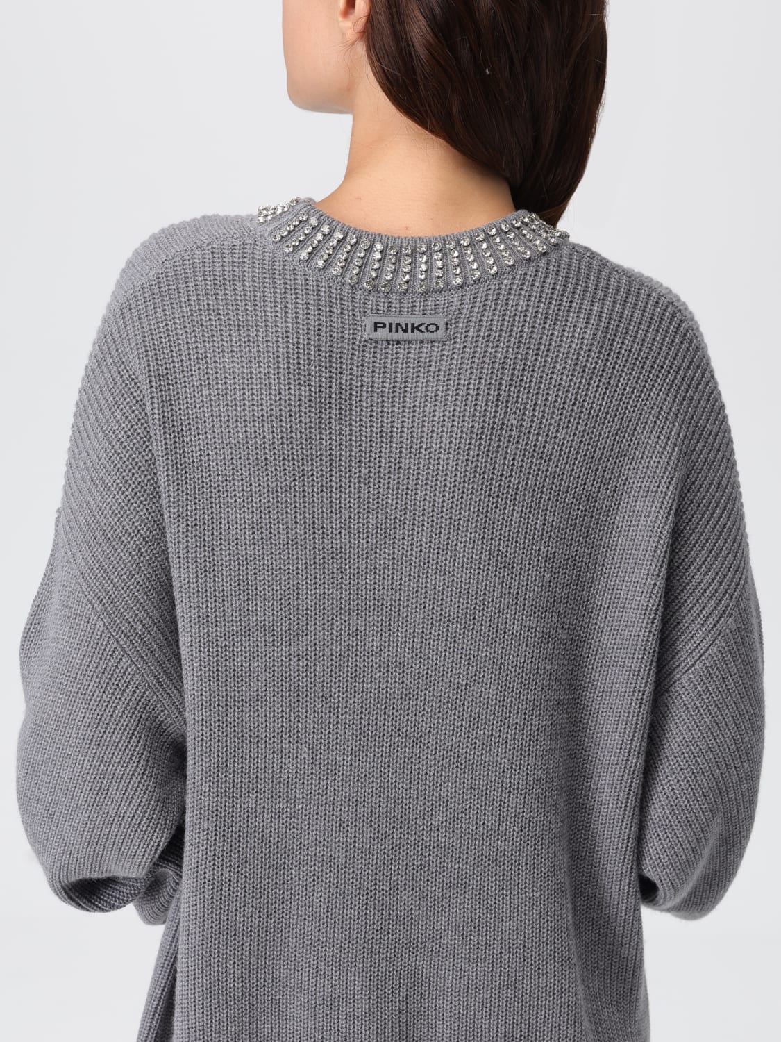 PINKO ROBE: Robes femme Pinko, Gris - Img 3