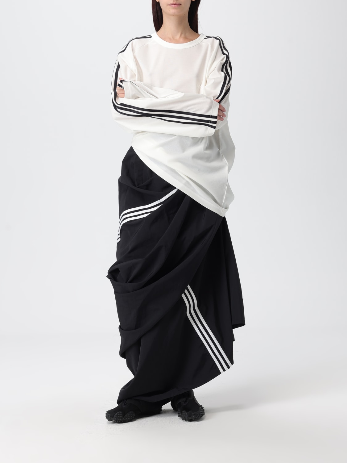 Y-3 T-SHIRT: T-shirt woman Y-3, White - Img 2