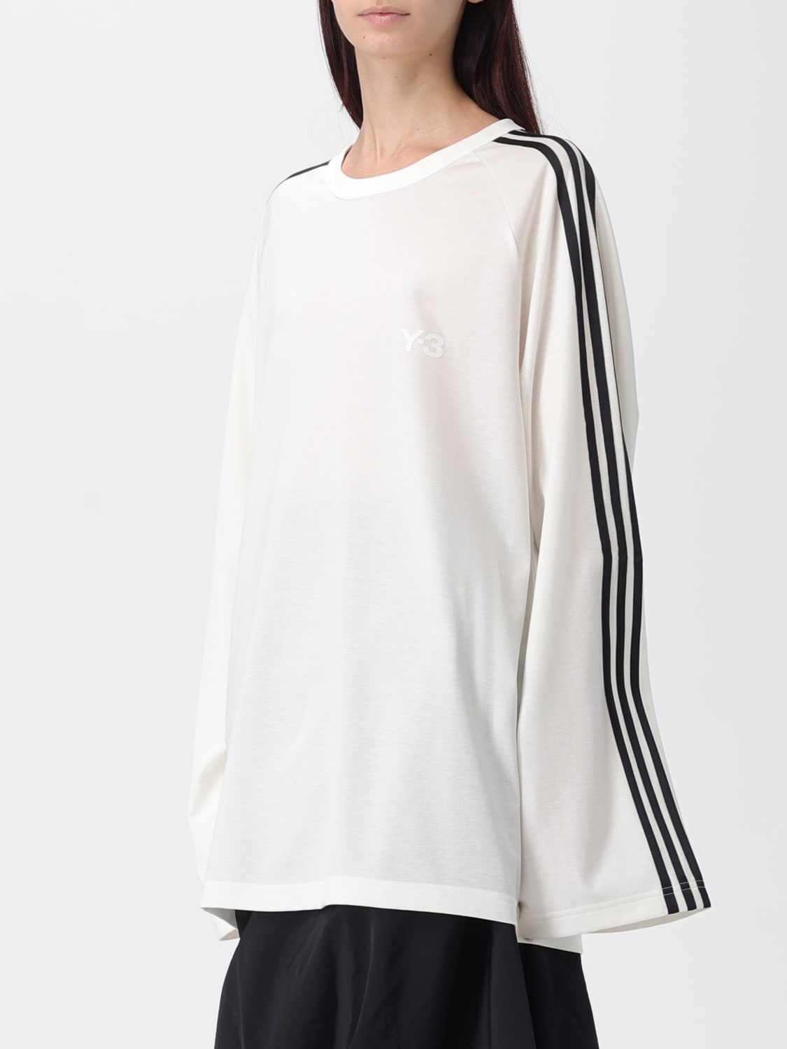 Y-3 T-SHIRT: T-shirt woman Y-3, White - Img 4