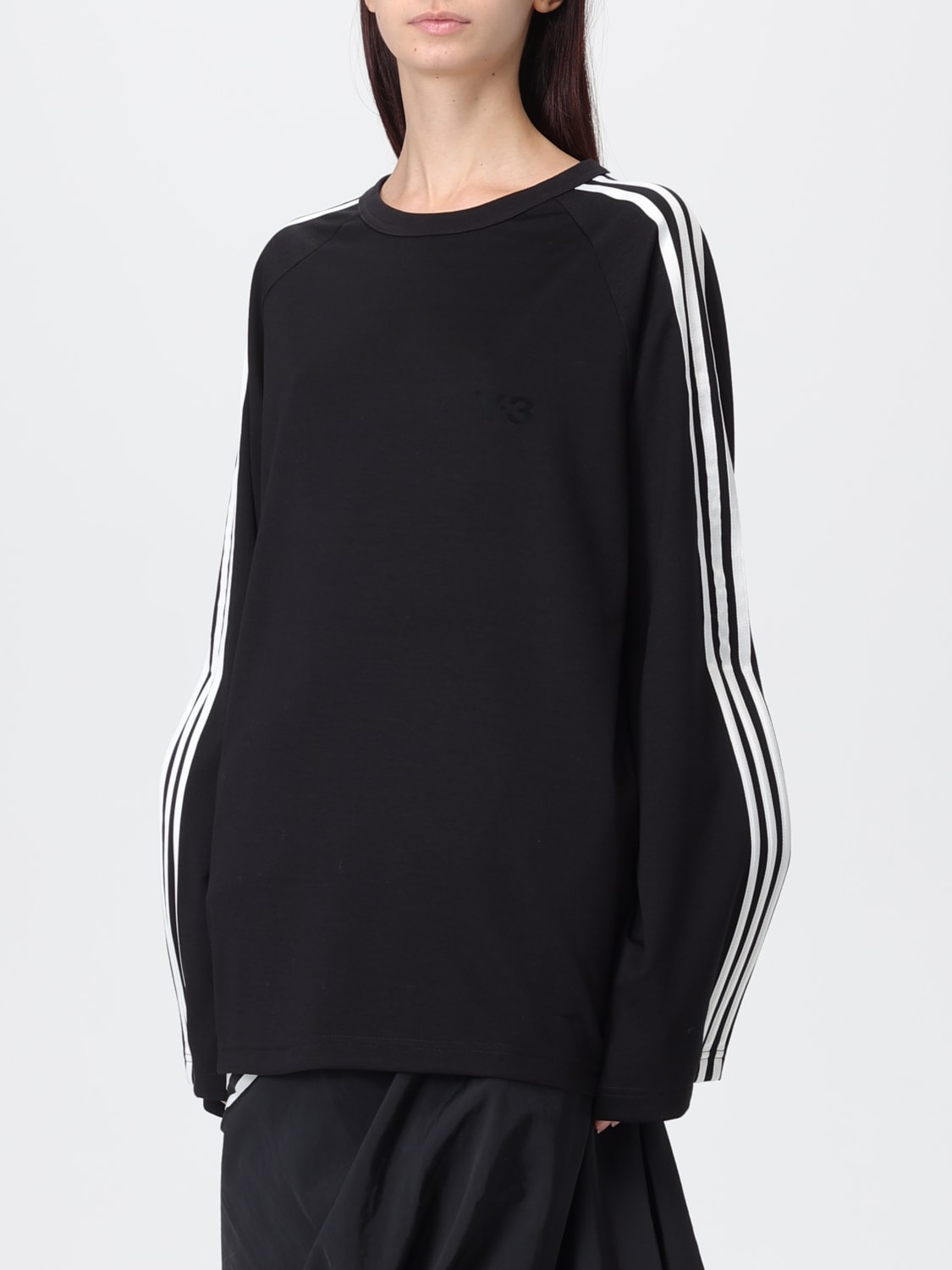 Y-3 T-SHIRT: T-shirt woman Y-3, Black - Img 4