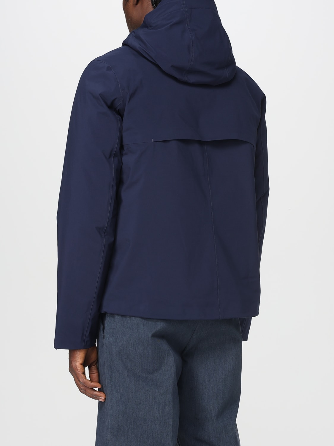 K-WAY JACKET: Coat men K-way, Blue - Img 2