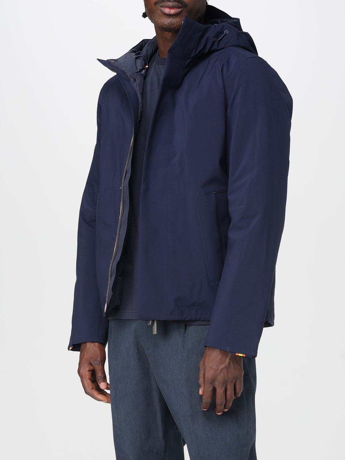 K-WAY JACKET: Coat men K-way, Blue - Img 3