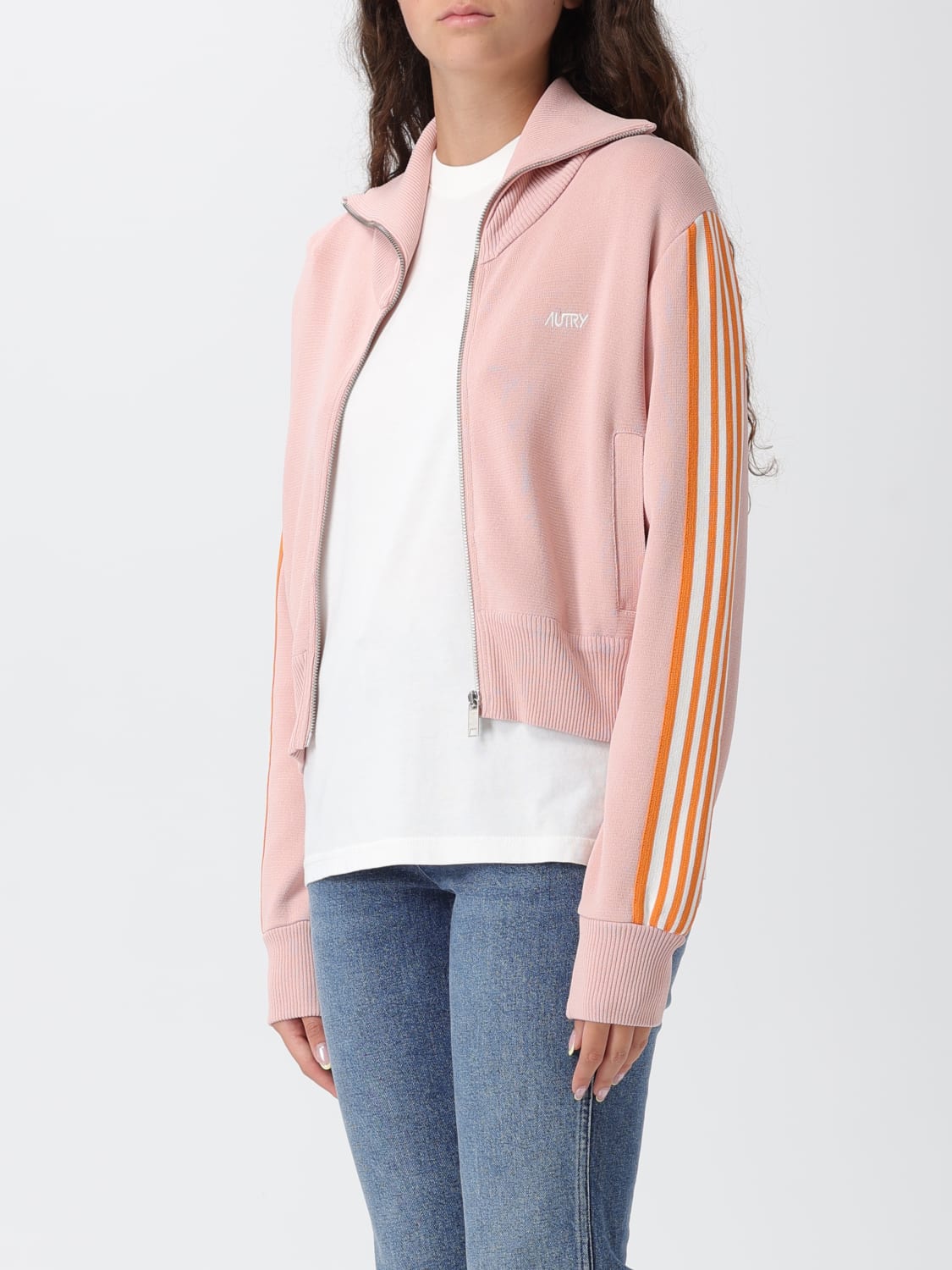 AUTRY SWEATSHIRT: Sweatshirt woman Autry, Pink - Img 3