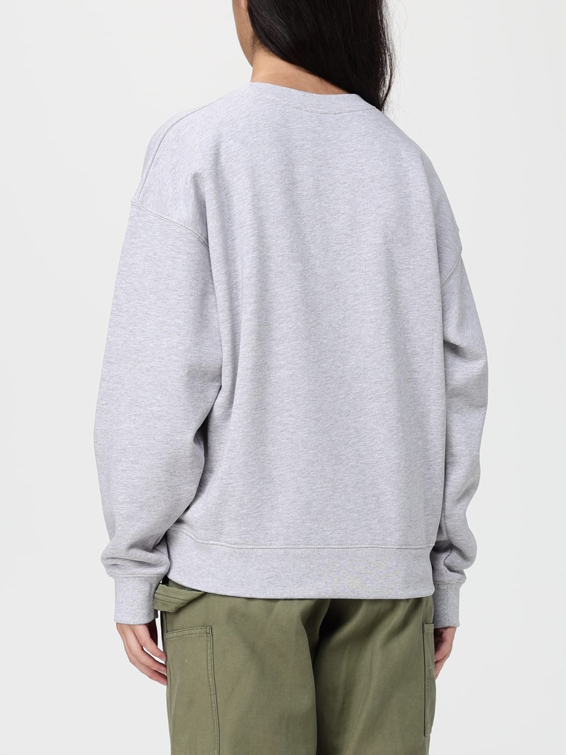 MAISON KITSUNÉ SWEATSHIRT: Sweater woman Maison KitsunÉ, Grey - Img 2