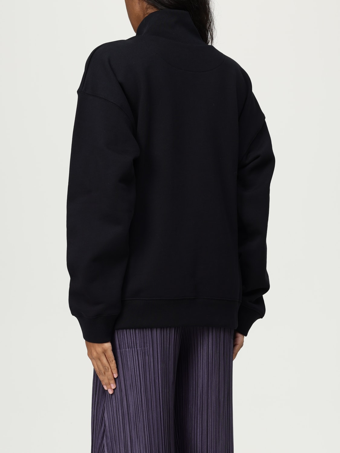MAISON KITSUNÉ SWEAT-SHIRT: Pull femme Maison KitsunÉ, Noir - Img 2