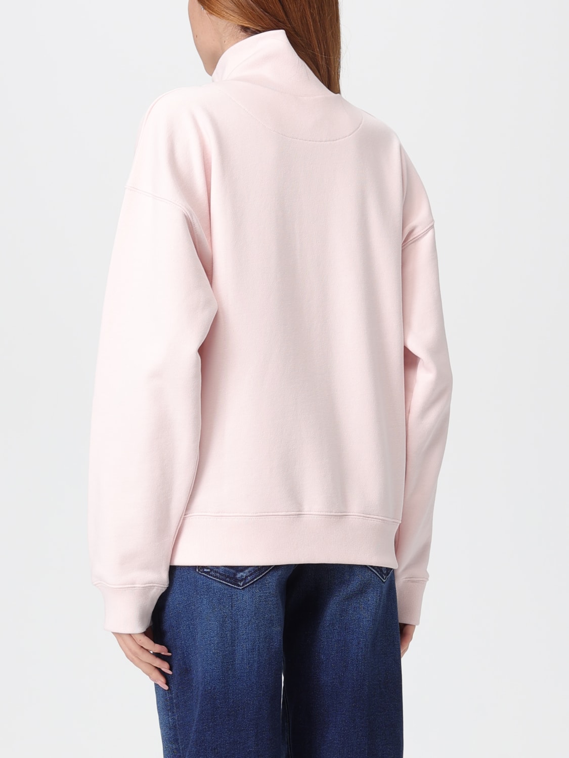 MAISON KITSUNÉ SWEATSHIRT: Sweater woman Maison KitsunÉ, Pink - Img 2