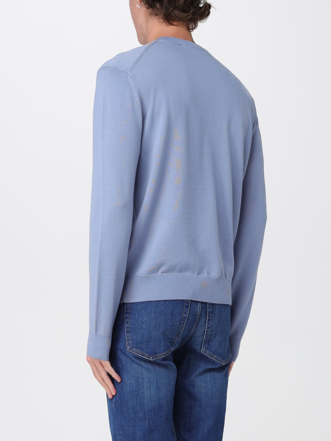 MAISON KITSUNÉ PULLOVER: Pullover herren Maison KitsunÉ, Hellblau - Img 2