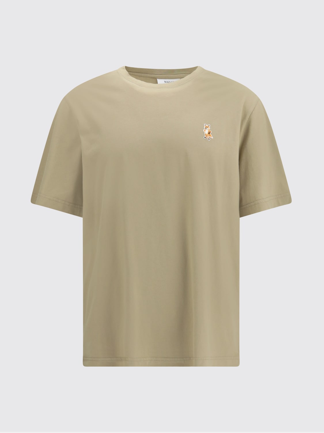 MAISON KITSUNÉ CAMISETA: Polo hombre Maison KitsunÉ, Beige - Img 1