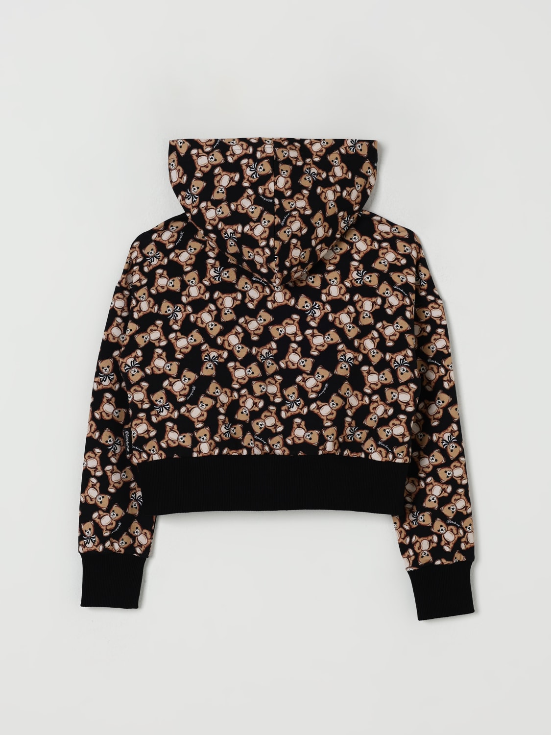 MOSCHINO SWEATER: Sweater kids Moschino, Black - Img 2