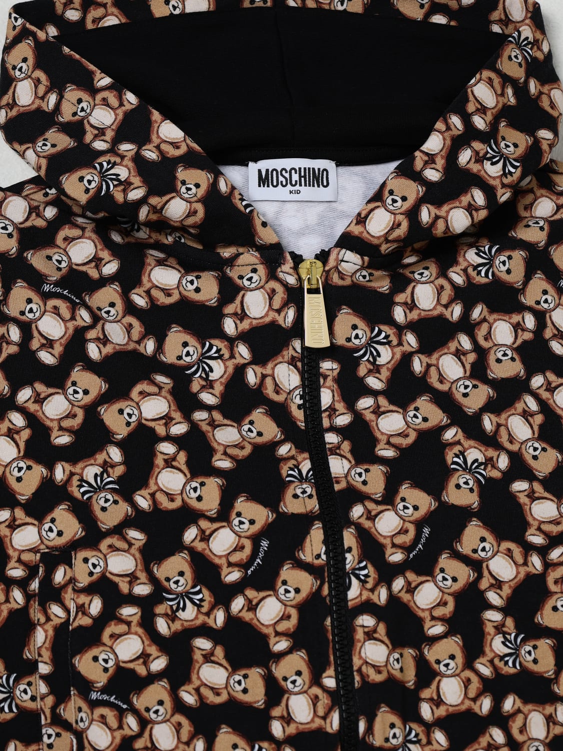 MOSCHINO SWEATER: Sweater kids Moschino, Black - Img 3