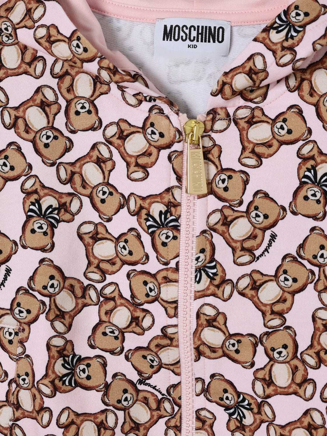 MOSCHINO SWEATER: Sweater kids Moschino, Gnawed Blue - Img 3