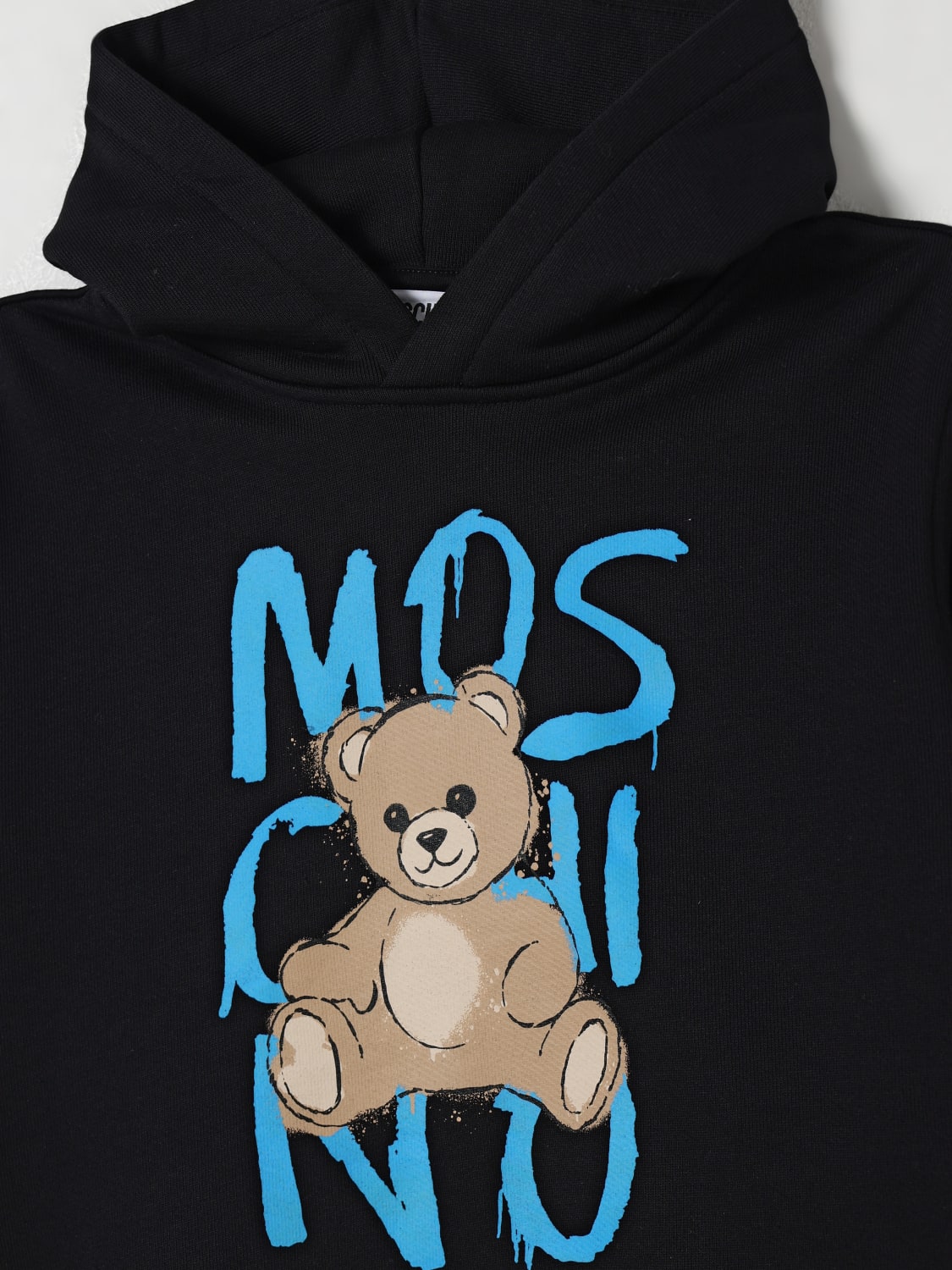 MOSCHINO PULLOVER: Pullover kinder Moschino, Schwarz - Img 3