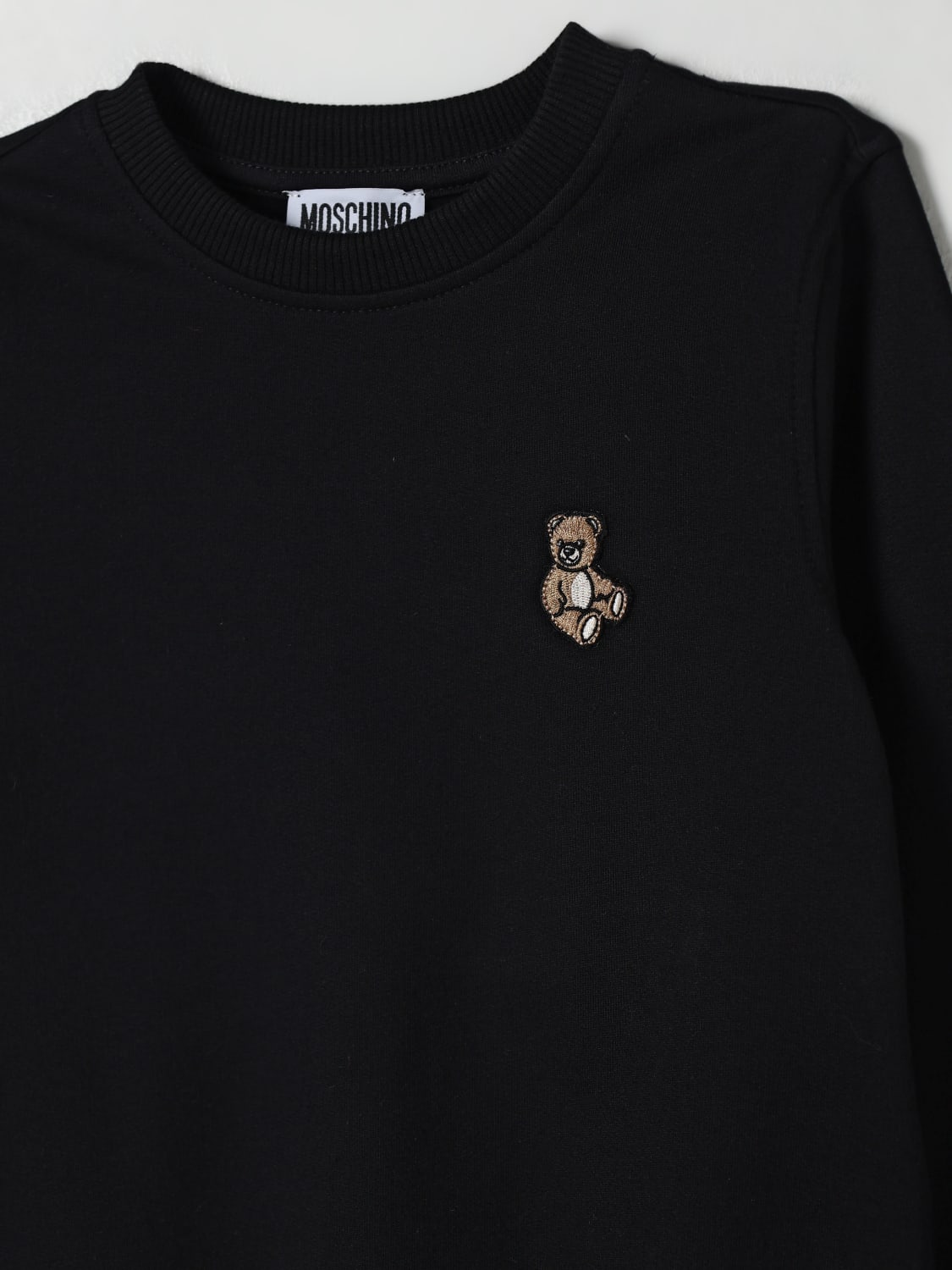 MOSCHINO SWEATER: Sweater kids Moschino, Black - Img 3