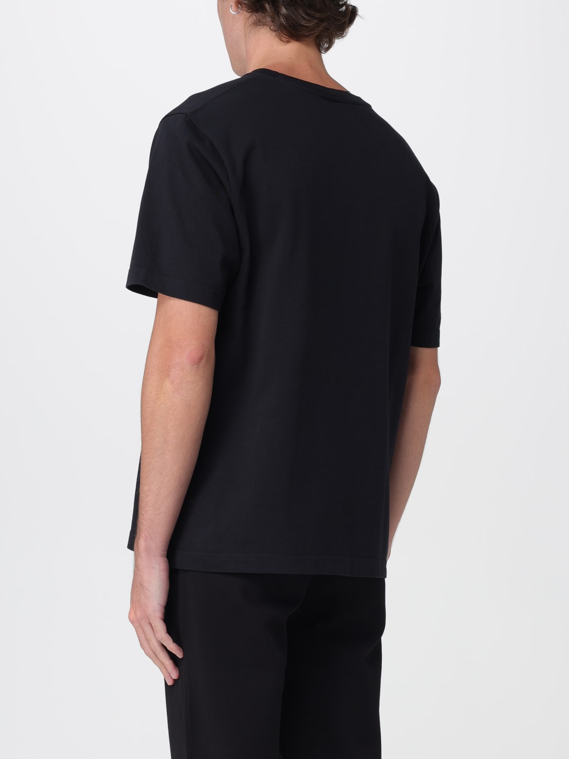 MAISON KITSUNÉ CAMISETA: Polo hombre Maison KitsunÉ, Negro - Img 2