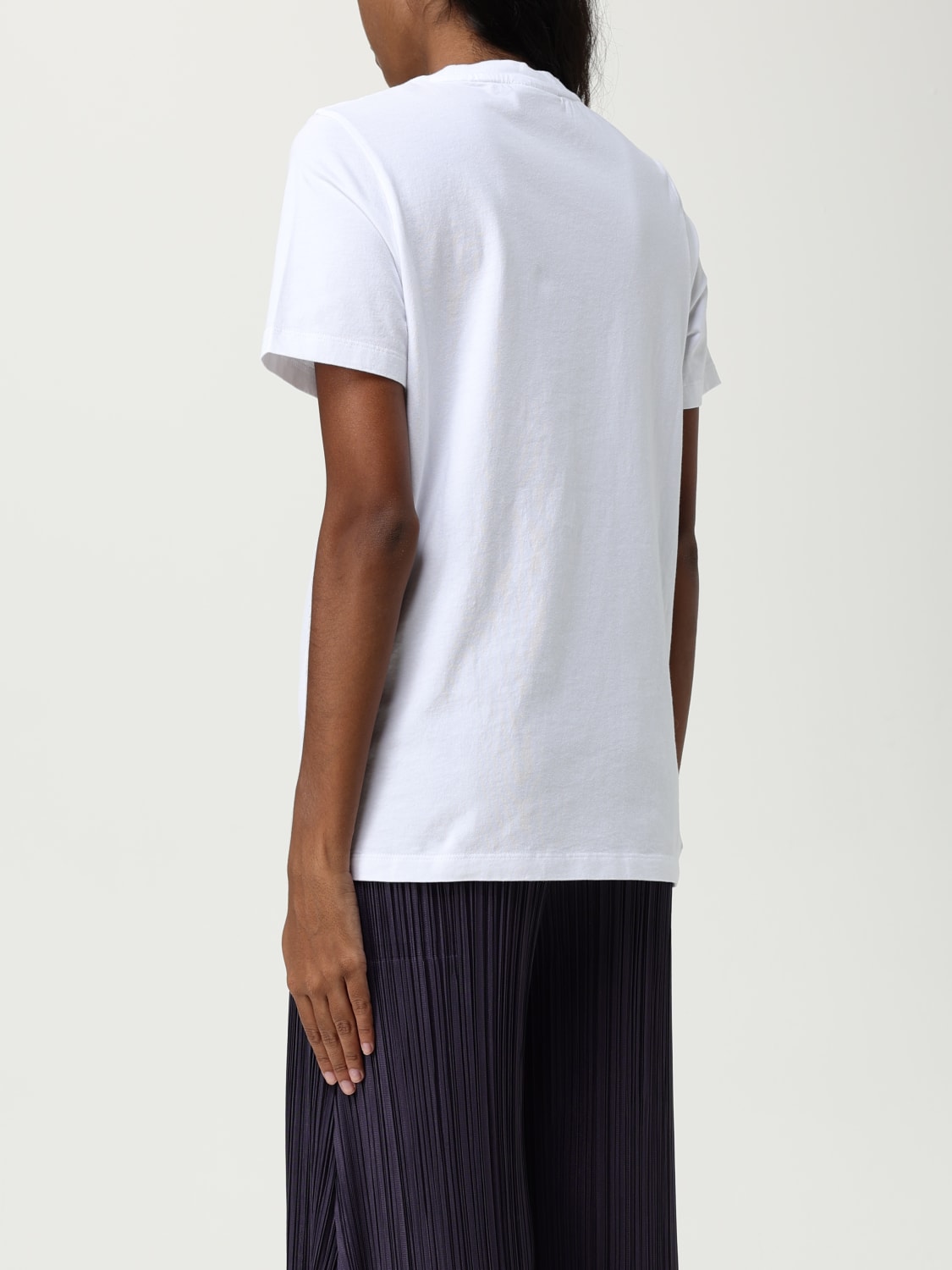 MAISON KITSUNÉ CAMISETA: Camiseta mujer Maison KitsunÉ, Blanco - Img 2