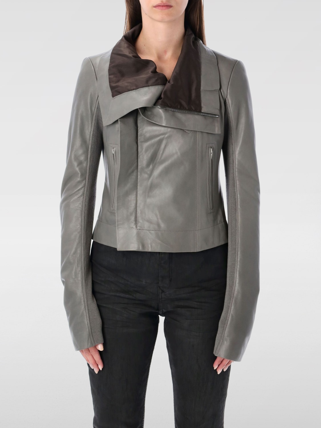 RICK OWENS JACKET: Jacket woman Rick Owens, Indigo - Img 1