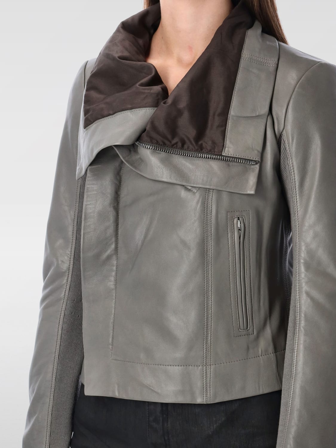 RICK OWENS JACKET: Jacket woman Rick Owens, Indigo - Img 3