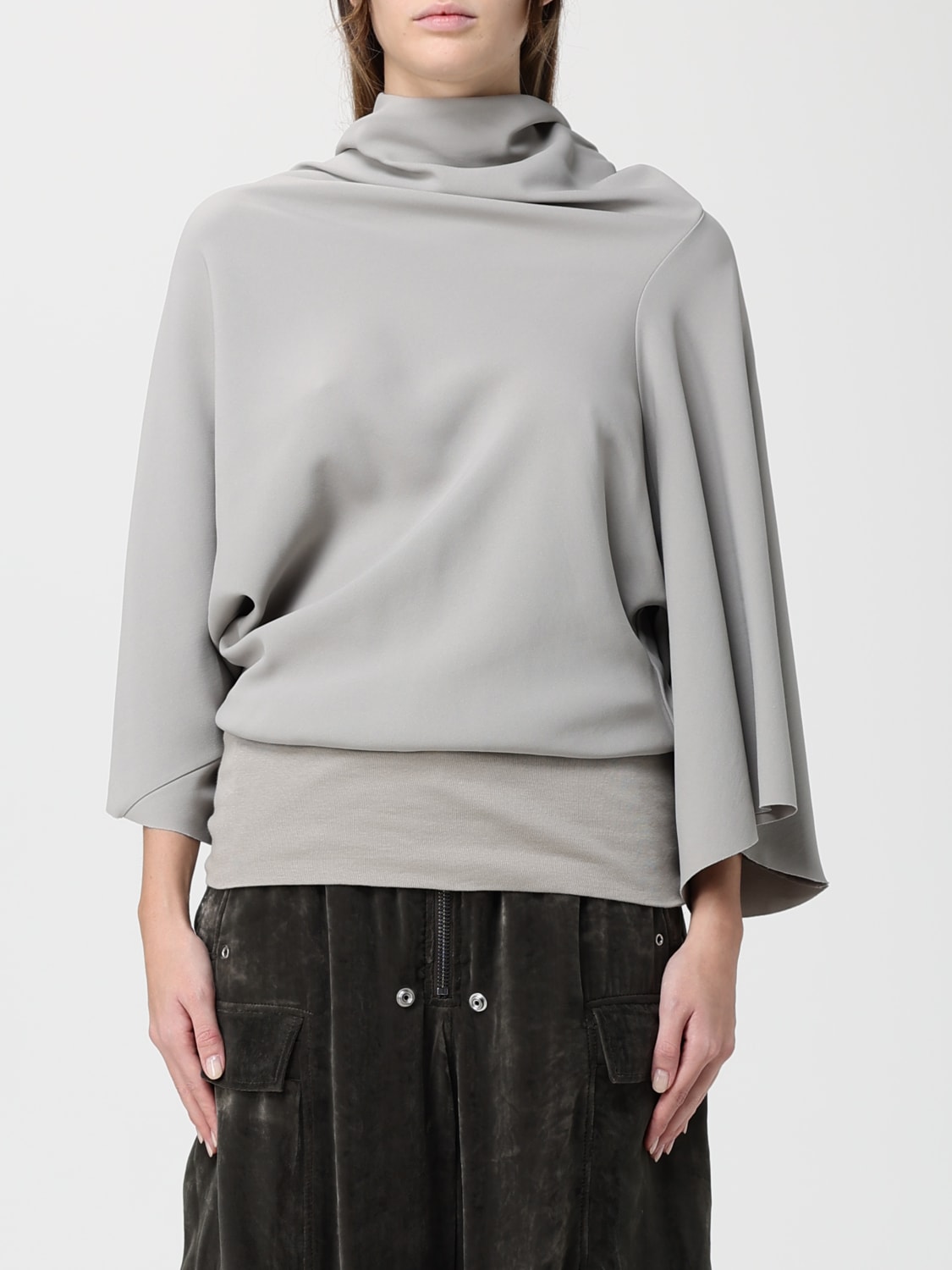 RICK OWENS TOP: Sweater woman Rick Owens, Ivory - Img 1