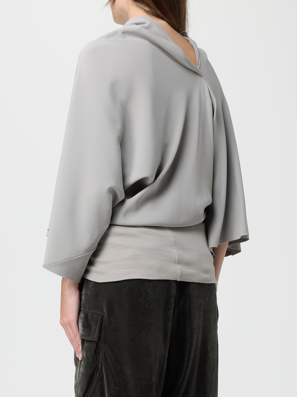 RICK OWENS TOP: Sweater woman Rick Owens, Ivory - Img 3