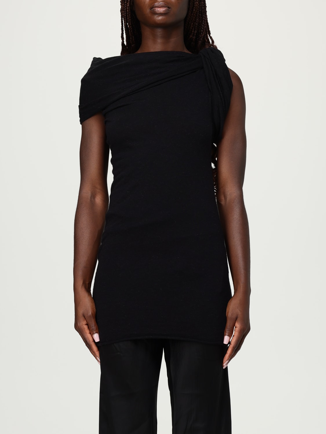 RICK OWENS TOP: Top damen Rick Owens, Schwarz - Img 1