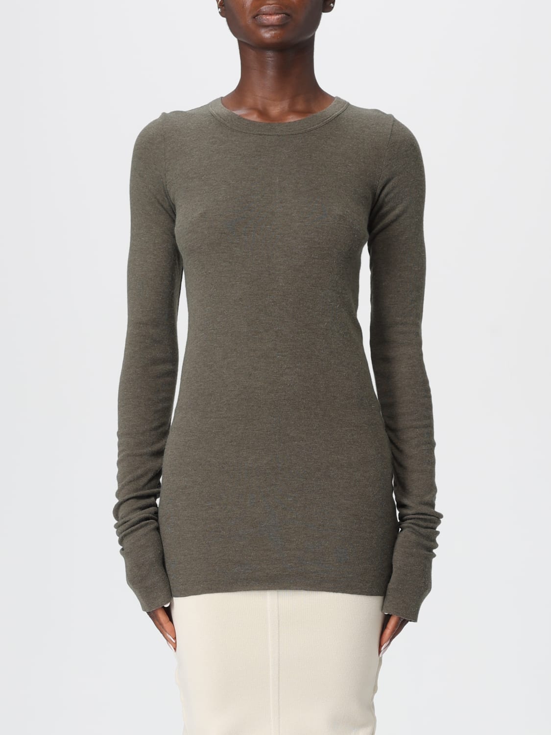 RICK OWENS CAMISETA: Camiseta mujer Rick Owens, Verde - Img 1