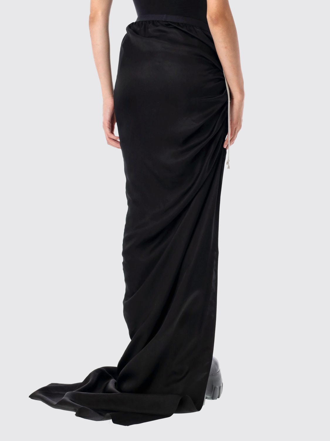 RICK OWENS FALDA: Falda mujer Rick Owens, Negro - Img 2