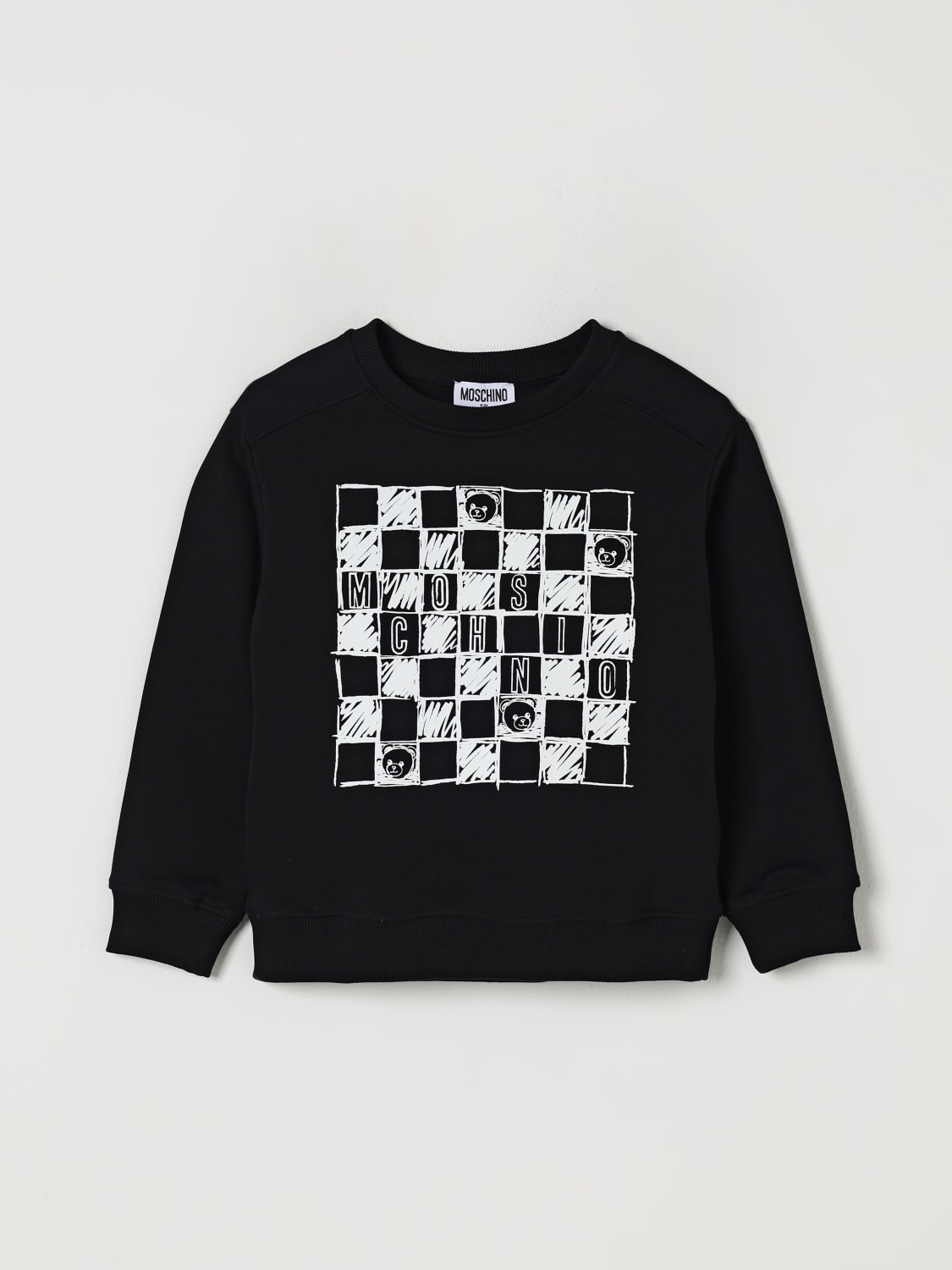 MOSCHINO PULL: Pull enfant Moschino, Noir - Img 1