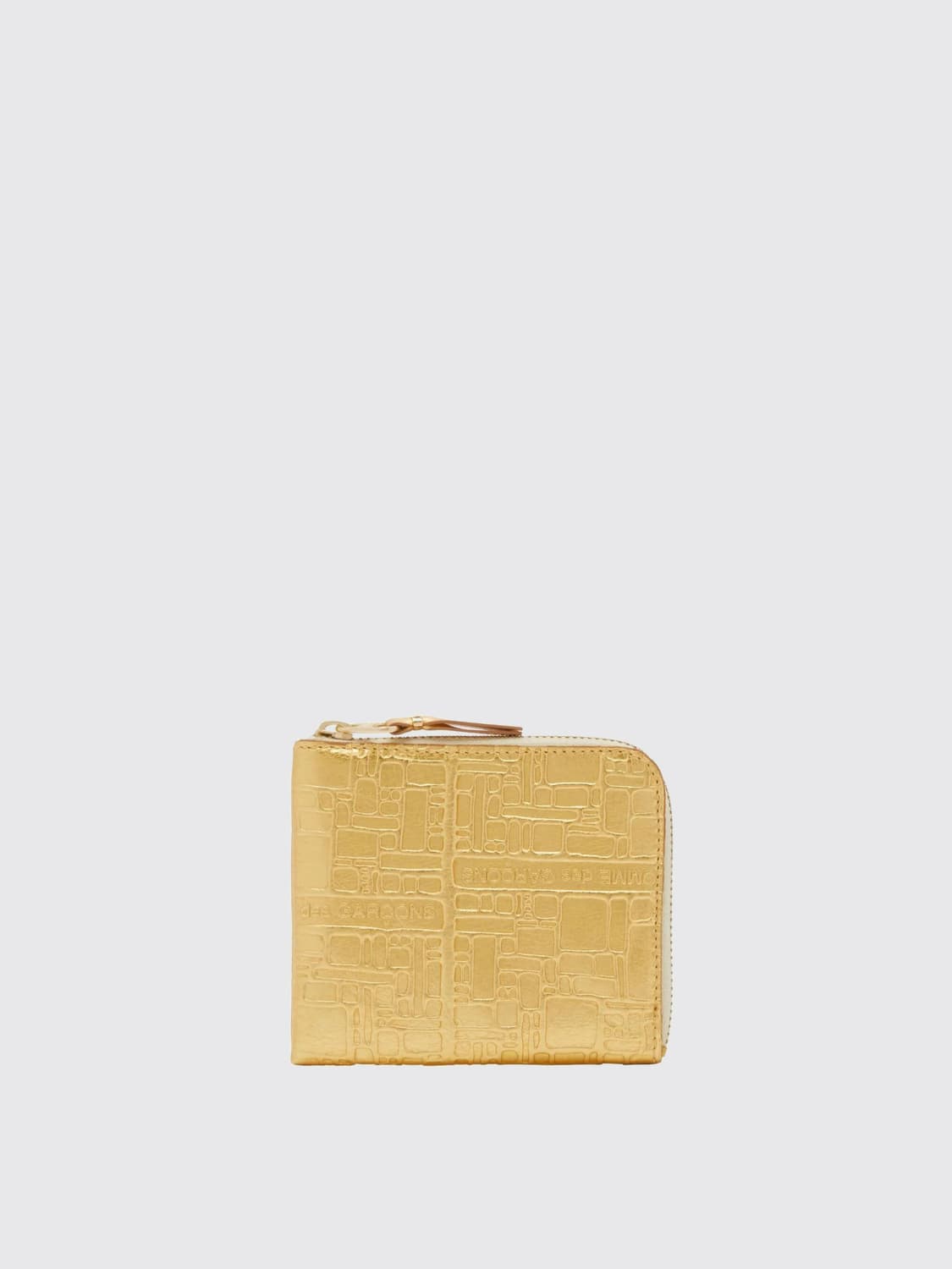COMME DES GARÇONS WALLET CARTERA: Cartera hombre Comme Des Garçons, Oro - Img 1