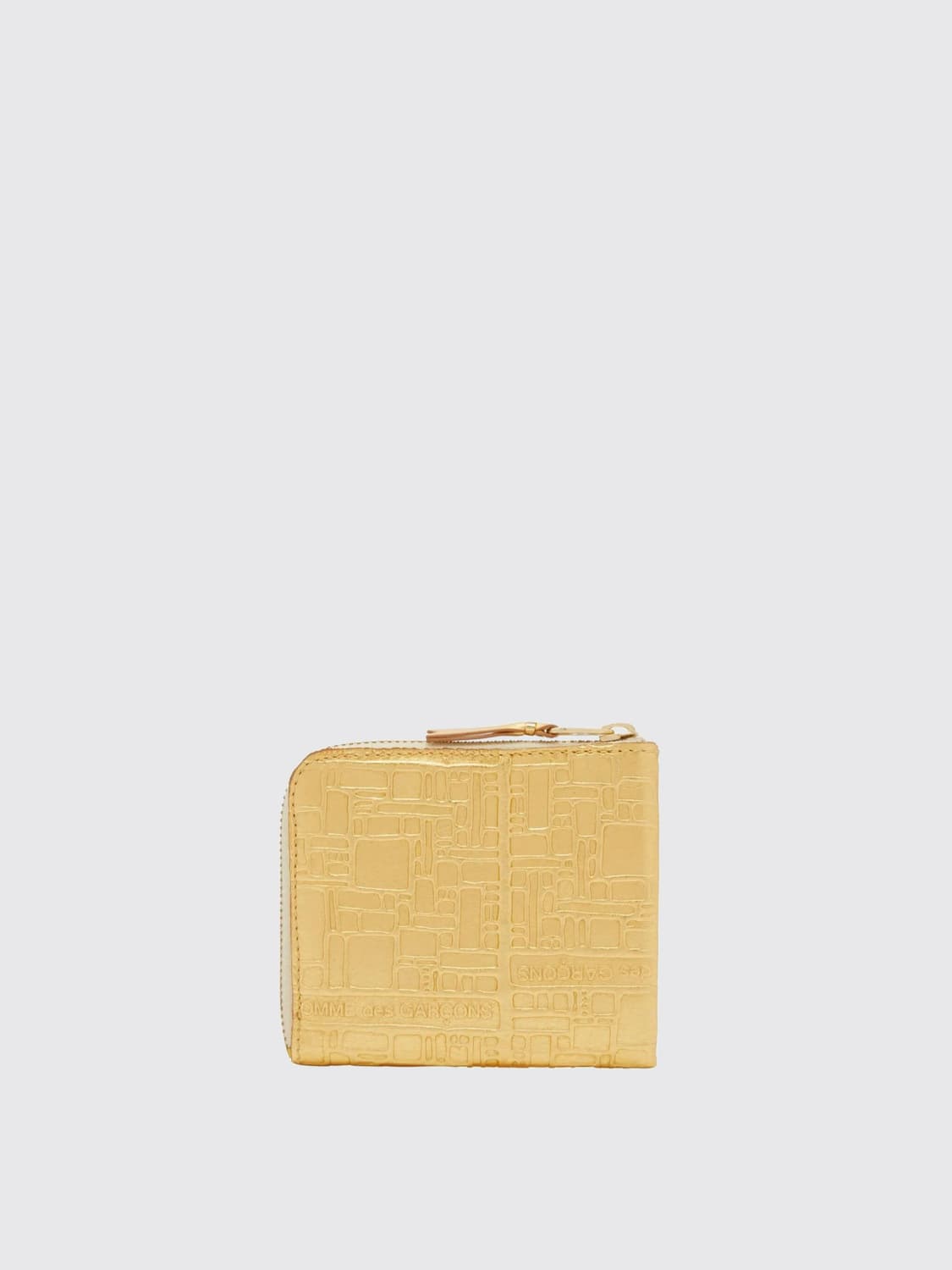 COMME DES GARÇONS WALLET CARTERA: Cartera hombre Comme Des Garçons, Oro - Img 2