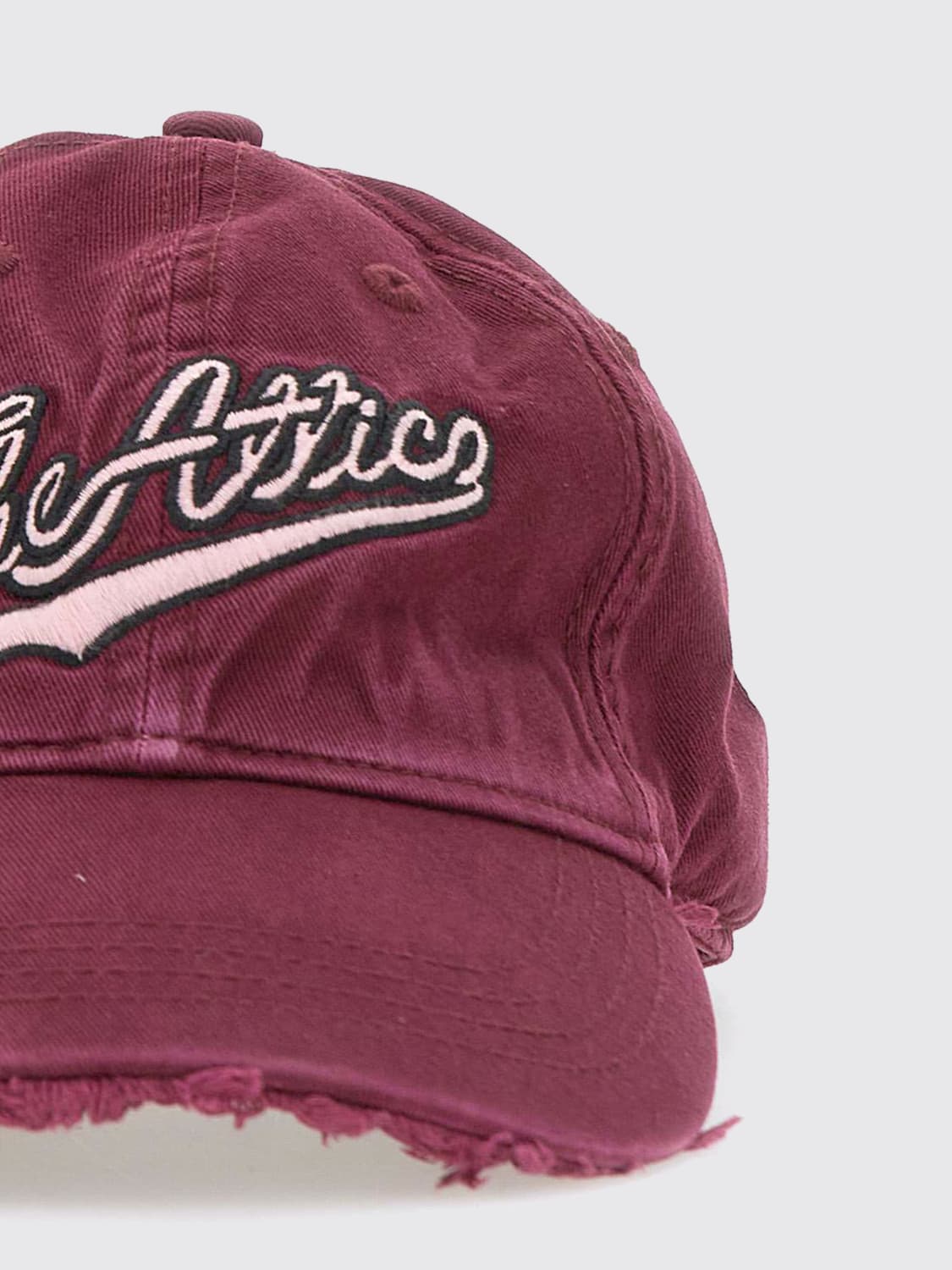 THE ATTICO HAT: Hat woman The Attico, Burgundy - Img 2