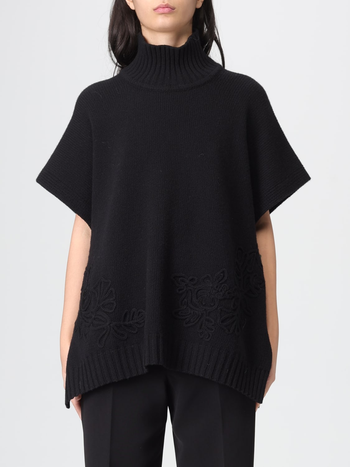 ERMANNO FIRENZE PULL: Pull femme Ermanno Firenze, Noir - Img 1