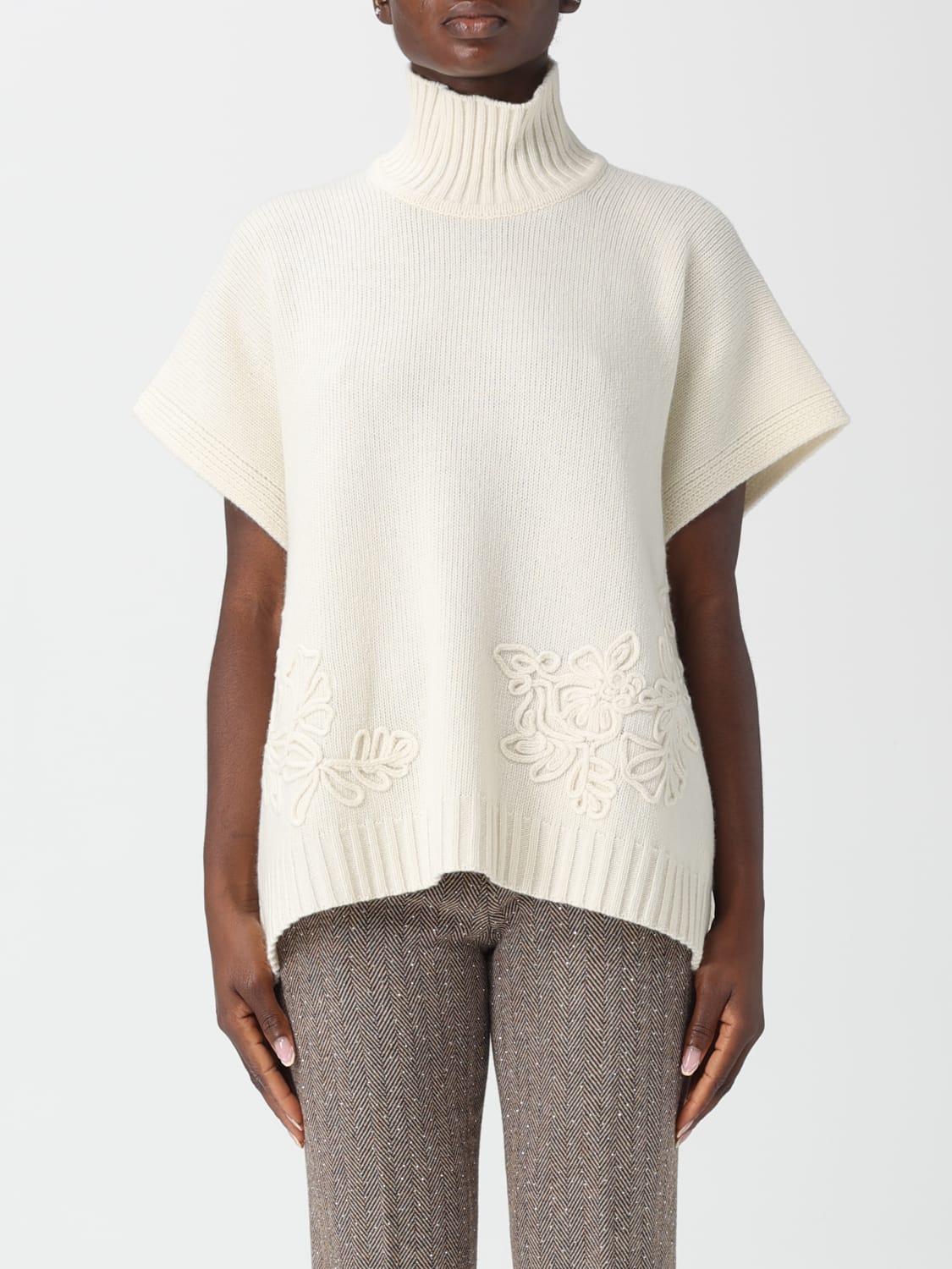 ERMANNO FIRENZE JERSEY: Jersey mujer Ermanno Firenze, Beige - Img 1