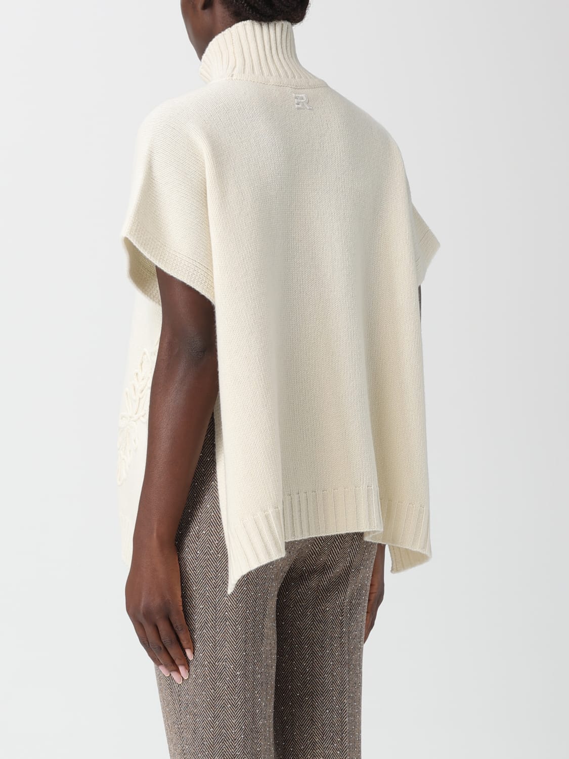 ERMANNO FIRENZE JERSEY: Jersey mujer Ermanno Firenze, Beige - Img 2