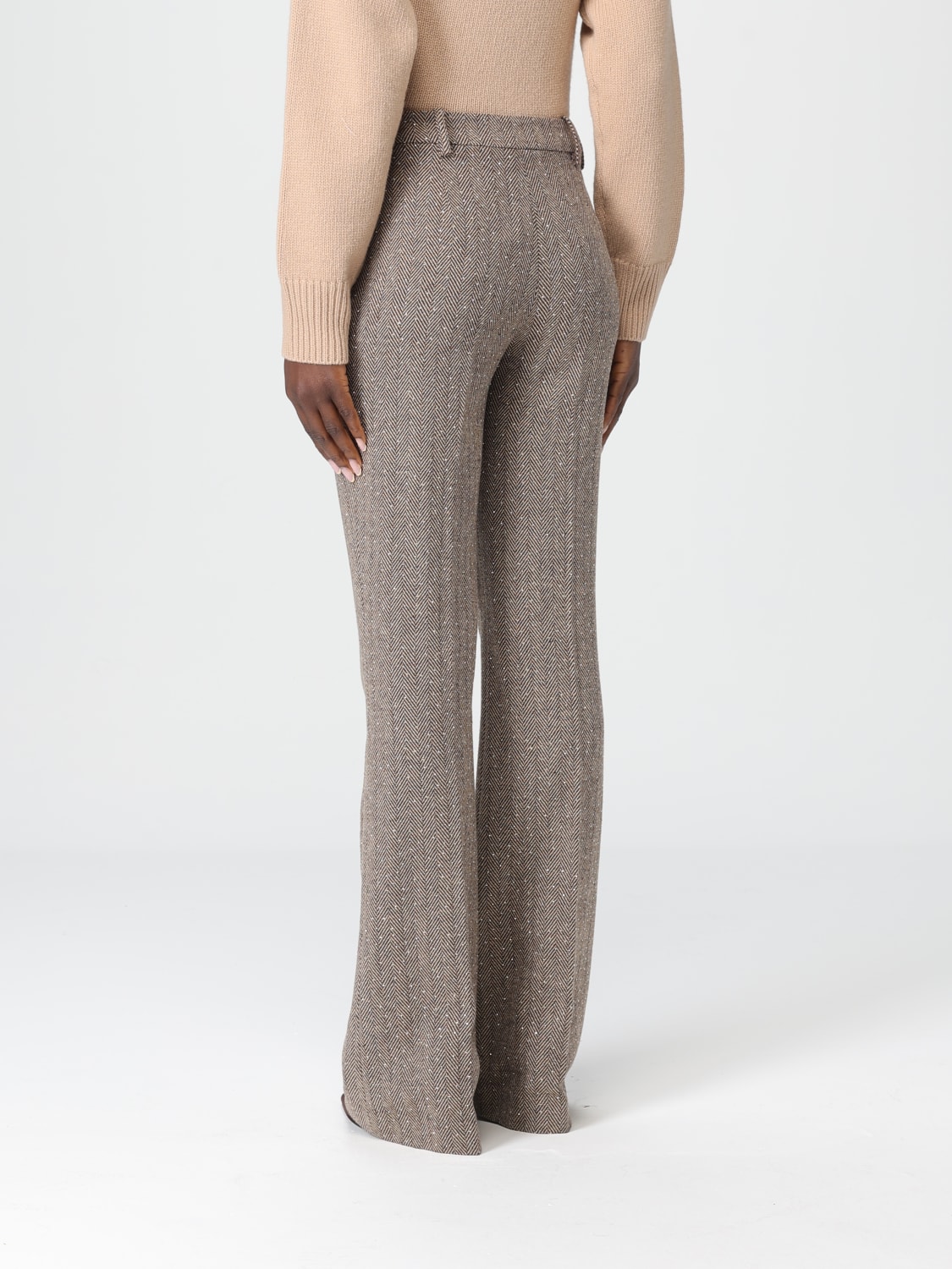 ERMANNO FIRENZE HOSE: Hose damen Ermanno Firenze, Braun - Img 2