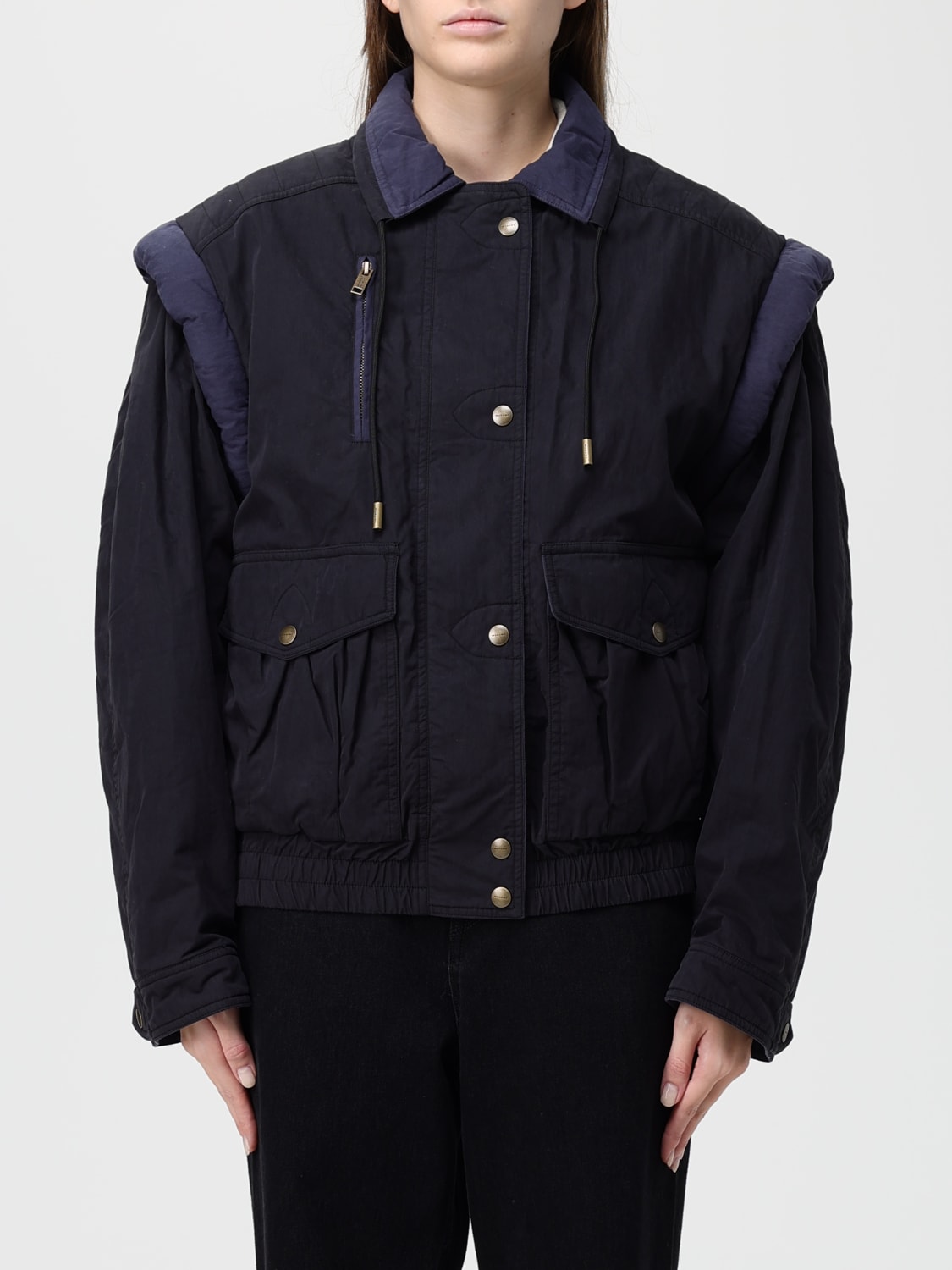 ISABEL MARANT ETOILE JACKET: Blazer woman Isabel Marant Etoile, Black - Img 1