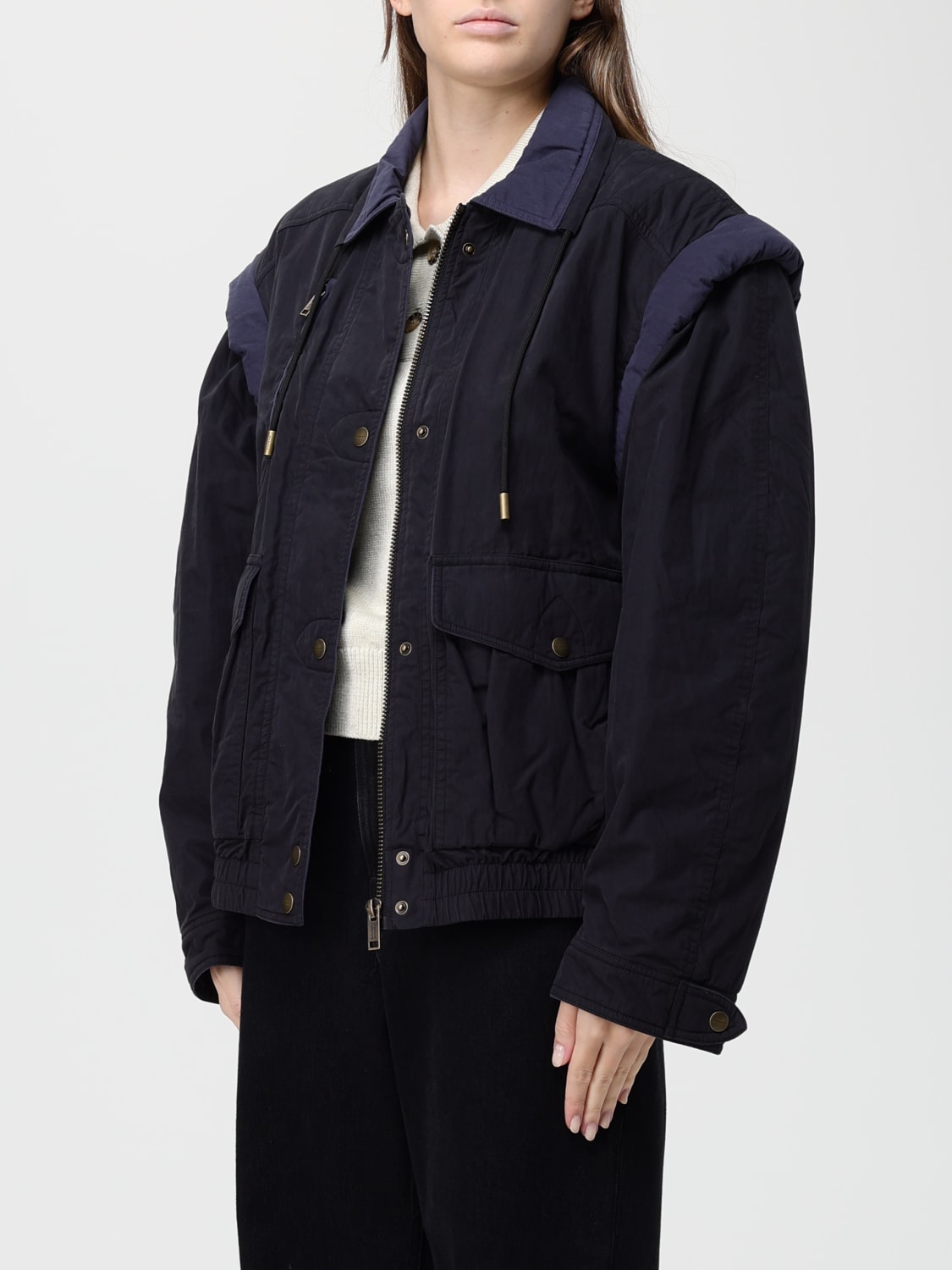 ISABEL MARANT ETOILE JACKET: Blazer woman Isabel Marant Etoile, Black - Img 3