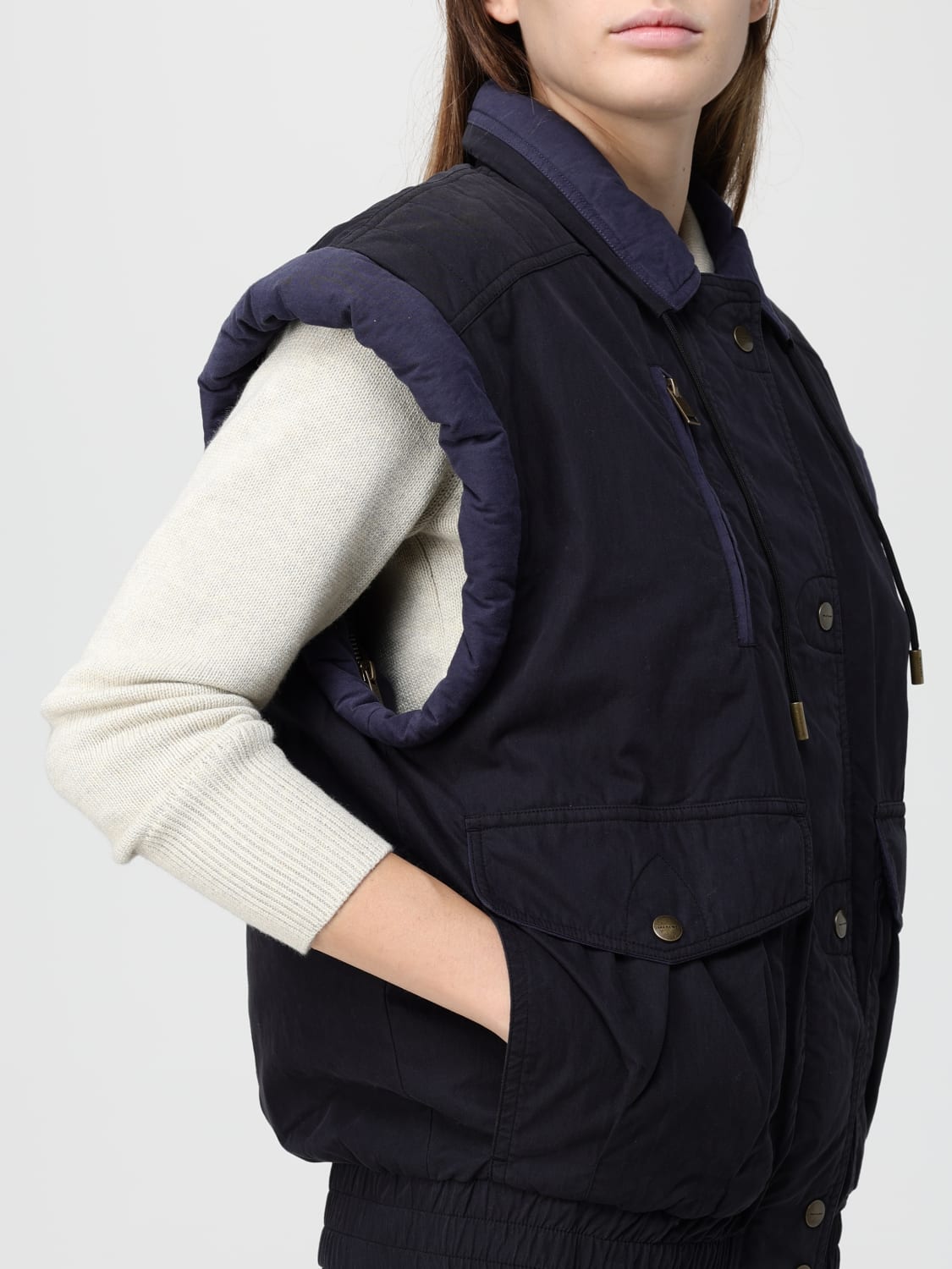 ISABEL MARANT ETOILE JACKET: Blazer woman Isabel Marant Etoile, Black - Img 4